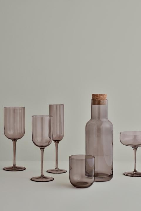 Actual product image Blomus Set 4 White Wine Glasses -FUUM- Smoke (28 cl, 1 Glasses, White wine glasses)