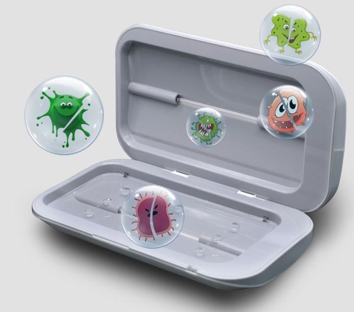 Actual product image Sanihero Smartphone UV-Sterilizer S1