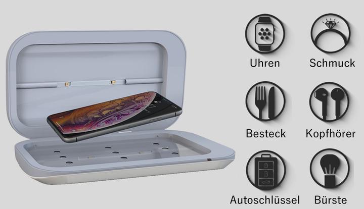 Actual product image Sanihero Smartphone UV-Sterilizer S1