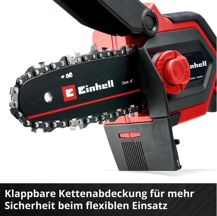 Actual product image Einhell Akku-Astkettens?ge GE-PS 18/15 Li Bag Kit (Battery chain saw)
