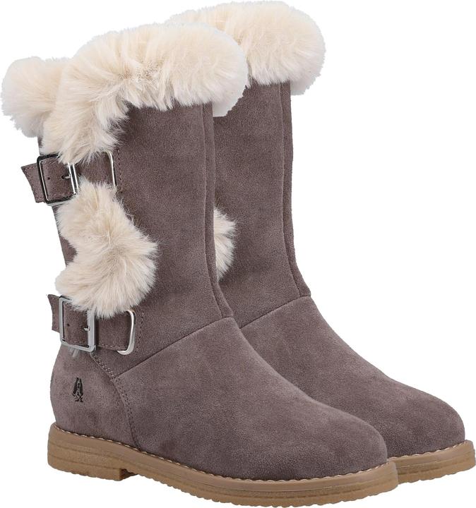 Hush Puppies Mädchen Stiefel Mini Megan Wildleder