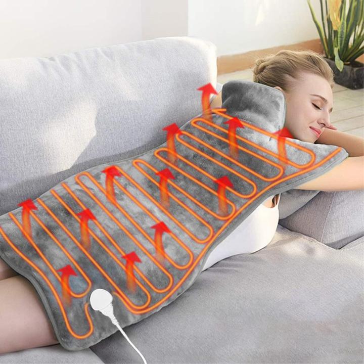 Actual product image Stride Heizkissen Rücken/Nacken/Schulter 90x58cm, elektrische Wärmedecke (90 x 58 cm)