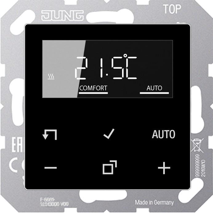 Produktbild JUNG Raumtemperaturregler mit Display Standar