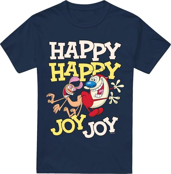 Ren & Stimpy Happy Happy Joy Joy TShirt (M)