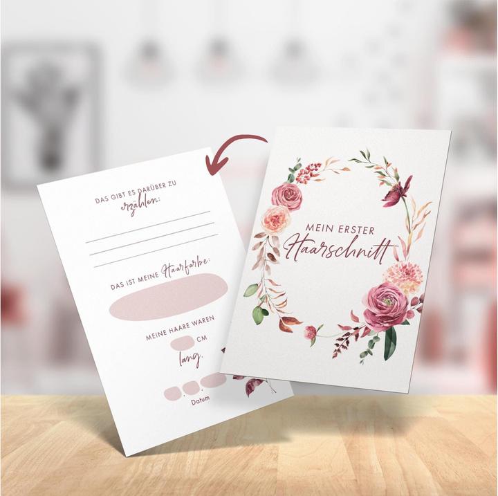 Produktbild Eulentaler Baby-Meilensteinkarten Blumen