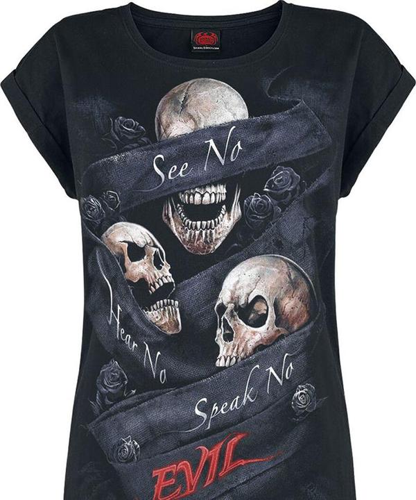 Produktbild Spiral See No Evil TShirt Zum Krempeln (M)