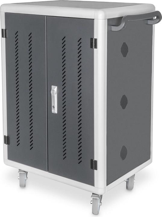 Digitus Mobiler Ladeschrank (12 HE, 19 Zoll Rack)