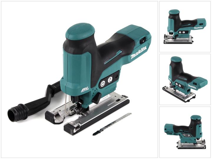 Image du produit Makita JV102DZ Scie à onglets sans fil 12V MAX, moteur BL, sans batteries ni chargeur.