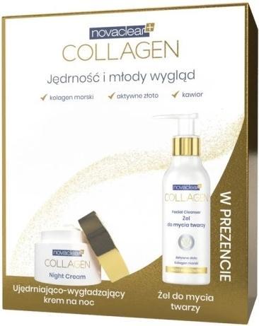 Image du produit Novaclear Kit collagène pour crème de nuit 50 ml + gel nettoyant visage 15 ml (Set soin du visage)