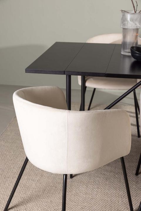 Produktbild Ebuy24 Essgruppe Astrid 9 (7-teilig) (90 x 75 x 200 cm)