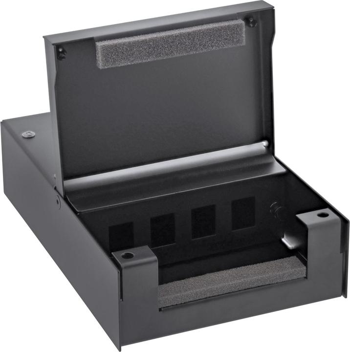 Immagine prodotto InLine Scatola di giunzione a montaggio superficiale per 4 jack RJ45 Keystone