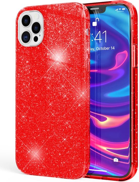 Produktbild Nalia Glitzer Handyhülle (Apple iPhone 12 Pro Max)