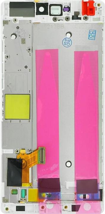 Image du produit OEM Unité d'affichage + cadre pour Huawei Ascend P8 blanc (Écran, Huawei P8)