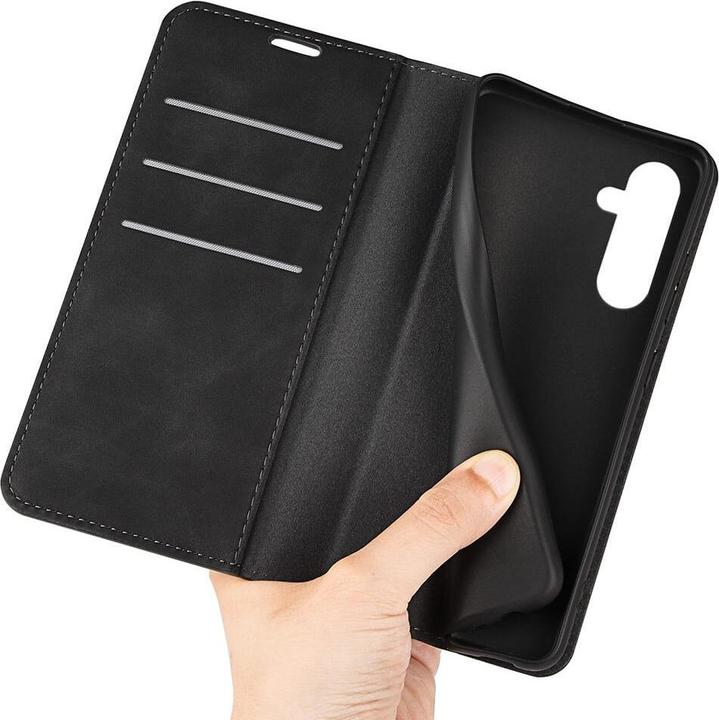 Produktbild Cover-Discount Galaxy A35 - Stand Flip Case Hülle schwarz (Samsung Galaxy A35)
