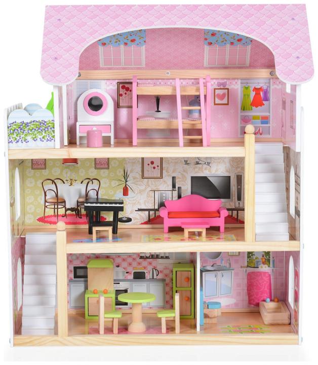 Immagine prodotto Moni Casa delle bambole di legno Mila 4110