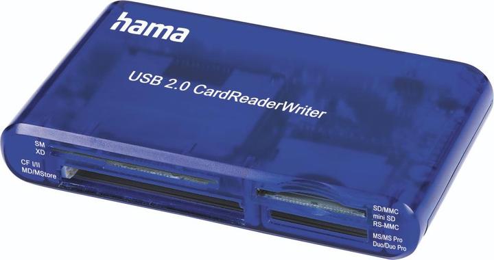 Produktbild Hama USB-2.0-Multi-Kartenleser 35in1 (USB 2.0)