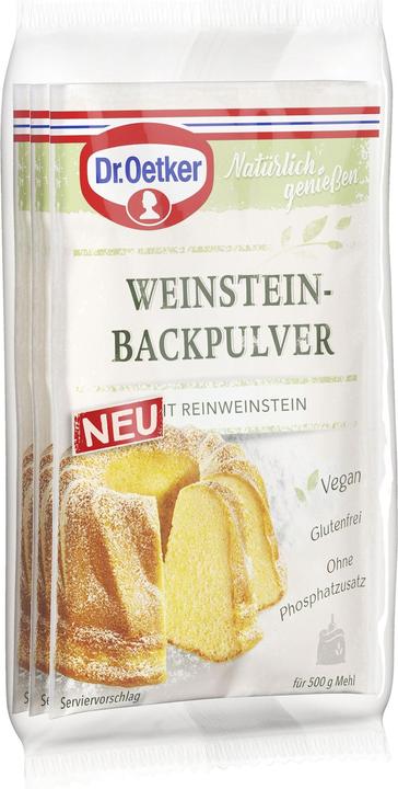 Dr. Oetker Cream of tartar baking powder 3Er (60 g)