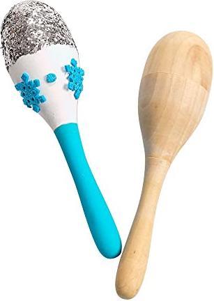 Actual product image Colorations Colouring - Decorate your own wooden maracas, set of 12 (12 x)