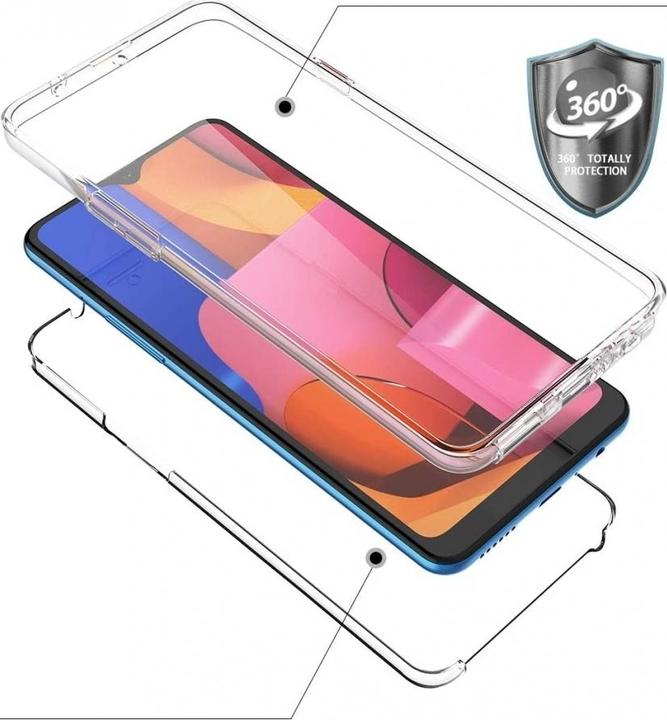 Actual product image Screenguard 360° Screen & Body Protector Samsung Galaxy A20s Cover with Foil (Samsung Galaxy A20s)