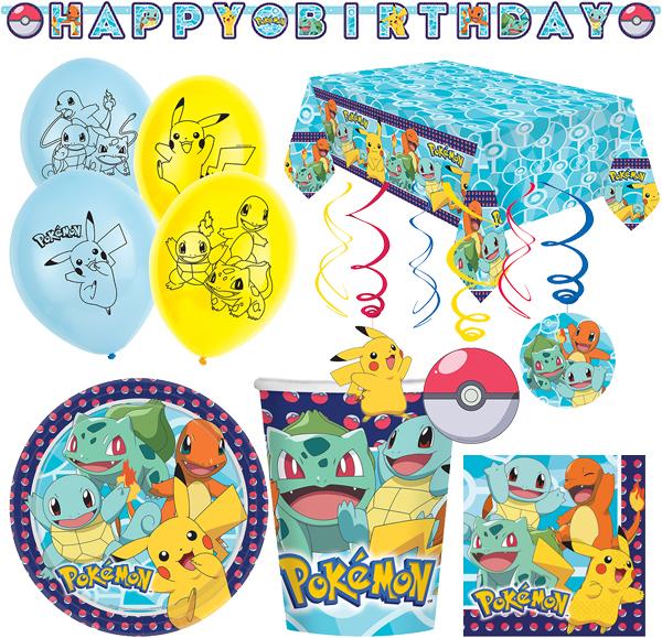 Actual product image Amscan Party Set Pokemon