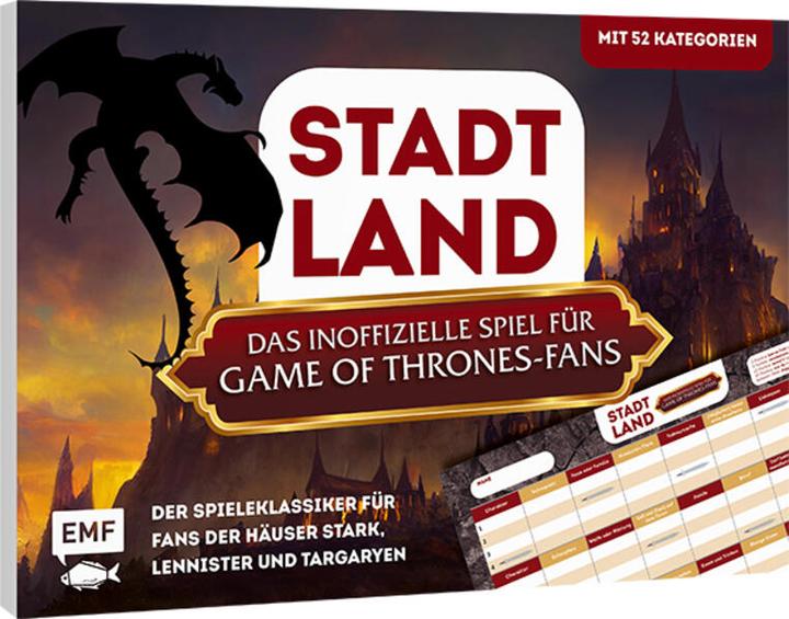 Produktbild Stadt, Land, das inoffizielle Spiel für Game of Thrones-Fans – Der Spieleklassiker für Fans der (Deutsch)