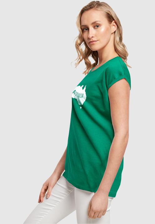 Actual product image Merchcode Ladies Australia X Extended Shoulder Tee - 116405 (M)