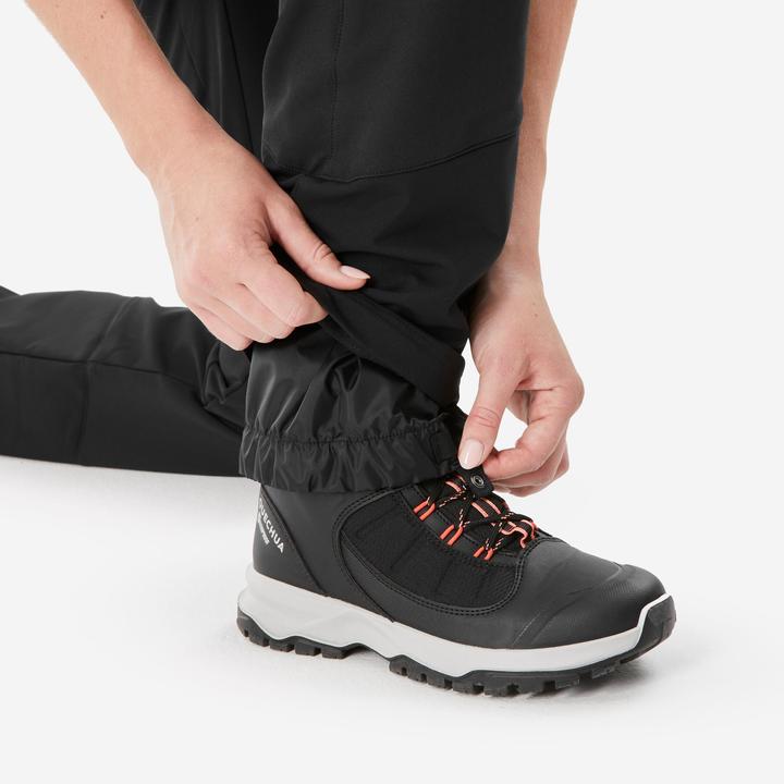 Actual product image Quechua Women's hiking trousers warm water-repellent ventilated winter hiking - SH500 Mountain (XXS)