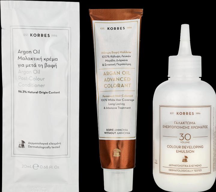 Image du produit Korres Colorant pour cheveux à l'huile d'argan (8.3 Blond miel)