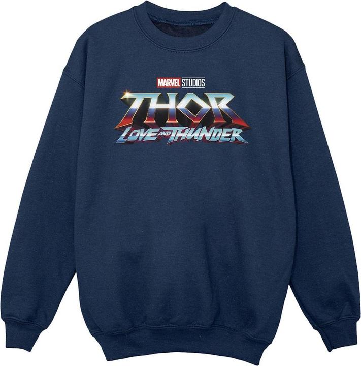 Thor Love And Thunder Logo Sweatshirt Mädchen