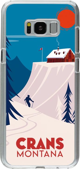 Image du produit PhoneLook Coque transparent Crans-Montana Cabane (Samsung Galaxy S8+)