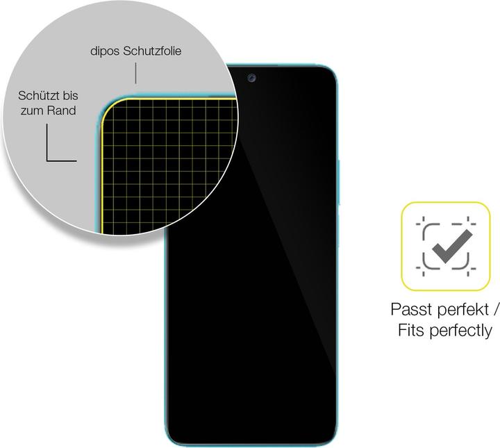 Immagine prodotto Dipos Pellicola Protettiva Full-Cover 3D (2 Pezzo/i, Honor 90)