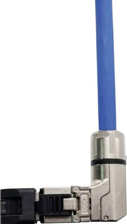 Produktbild Telegärtner RJ45-Stecker gewinkelt, feldkonfektionierbar Stecker, gerade MFP8-4x90 PROFINET J00026A4002 1 St.