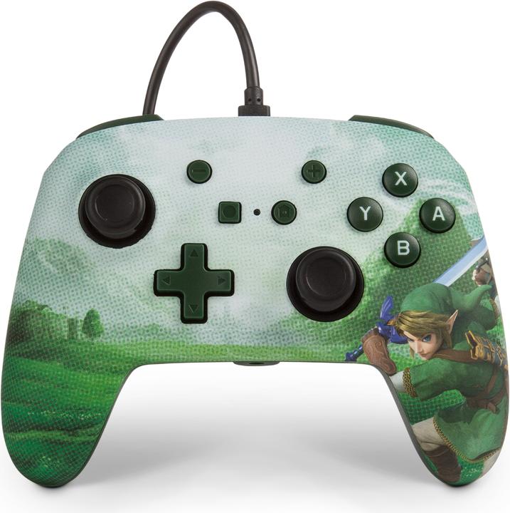 Image du produit PowerA Contrôleur filaire amélioré pour NSW - Link Hyrul (Switch)