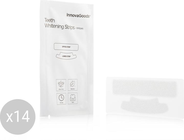 Actual product image InnovaGoods Tooth whitening strips Wripes (Strips)