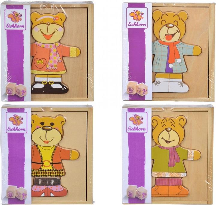 Produktbild Eichhorn Houten Puzzel Beer, 20st. (20 Teile)
