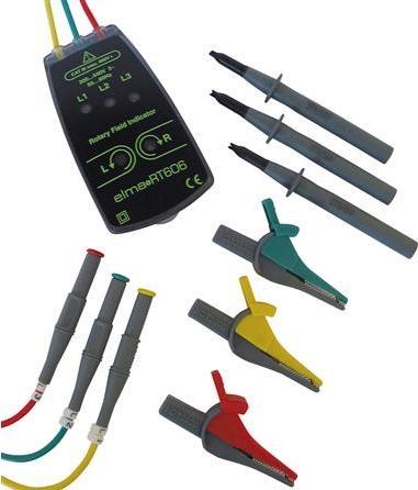 Produktbild Elma Instruments Phasenfolge/Drehfeldtester Betriebsspannung : 100-440V ACfrekvenz : 50-60Hz