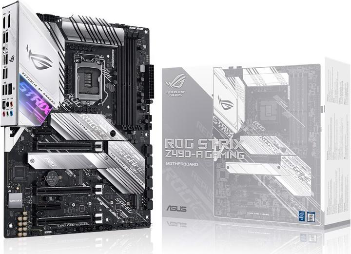 Immagine prodotto ASUS ROG Strix Z490-A Gaming (LGA 1200, Intel Z490, ATX)