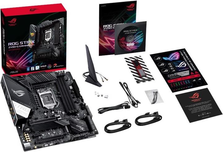 Image du produit ASUS ROG Strix Z490-G Gaming (Wi-Fi) (LGA 1200, Intel Z490, mATX)