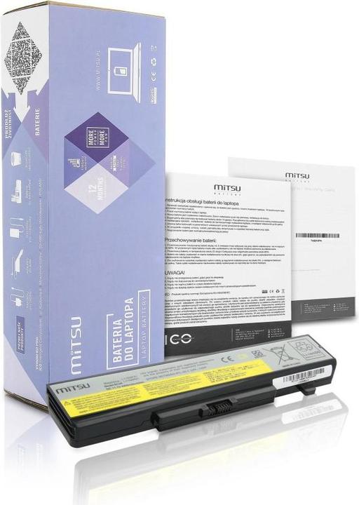 Image du produit Mitsu BATTERY BC/LE-Y480 (LENOVO 4400 MAH 49 WH) - Batterie - Batterie - Batterie (6 cellules, 4400 mAh)