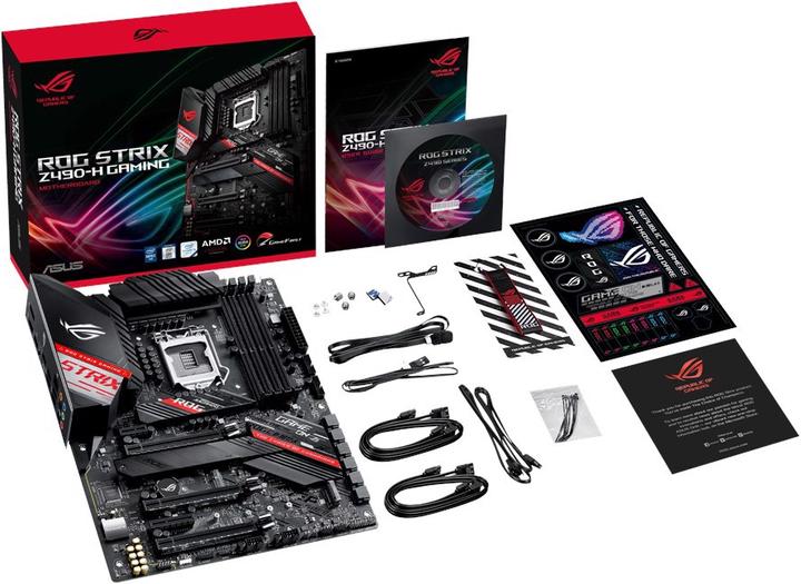 Immagine prodotto ASUS ROG Strix Z490-H Gaming (LGA 1200, Intel Z490, ATX)