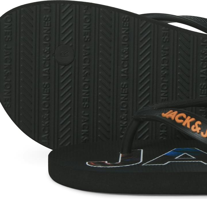 Actual product image Jack & Jones Jfwlogo Palm Print Flip Flop (42, 43)