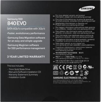 Image du produit Samsung 840 EVO Basic (120 Go, 2.5")