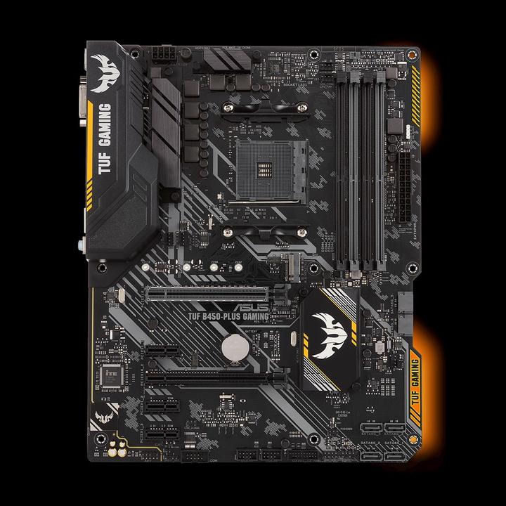 Image du produit ASUS TUF B450 Plus Gaming (AM4, AMD B450, ATX)
