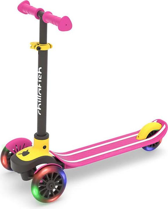 Actual product image Chillafish Scotti GLOW 3-wheel scooter with brake and LED lights