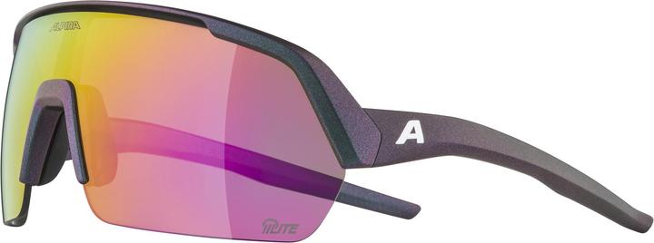 Actual product image ALPINA SPORTS Turbo HR Q-Lite (Black-purple matt, Pink)