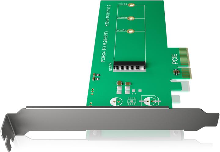Produktbild Icy Box PCI-Karte, M.2 PCIe SSD zu PCIe 3. Host
