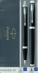 Produktbild Parker Füllfederhalter DuoSet IM C.C. Schwarz (Black, Silber, 2 x)