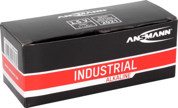 Produktbild Ansmann Industrial Baby Alkali-Mangan (10 Stk., C, 7200 mAh)