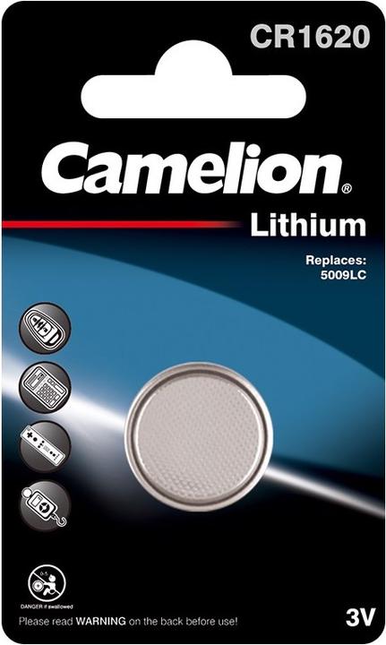 Productafbeelding Camelion CR 1620 Lithium (5 Pcs., CR1620, 70 mAh)