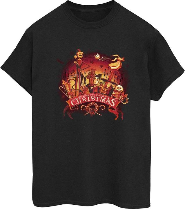 Disney The Nightmare Before Christmas Scary Christmas TShirt (3XL)